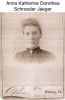 JAEGER, Anna Katherine Dorothea Schroeder JAEGER, Anna Katherine Dorothea Schroeder