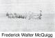 MCQUIGG, Frederick Walter (D) MCQUIGG, Frederick Walter (D)